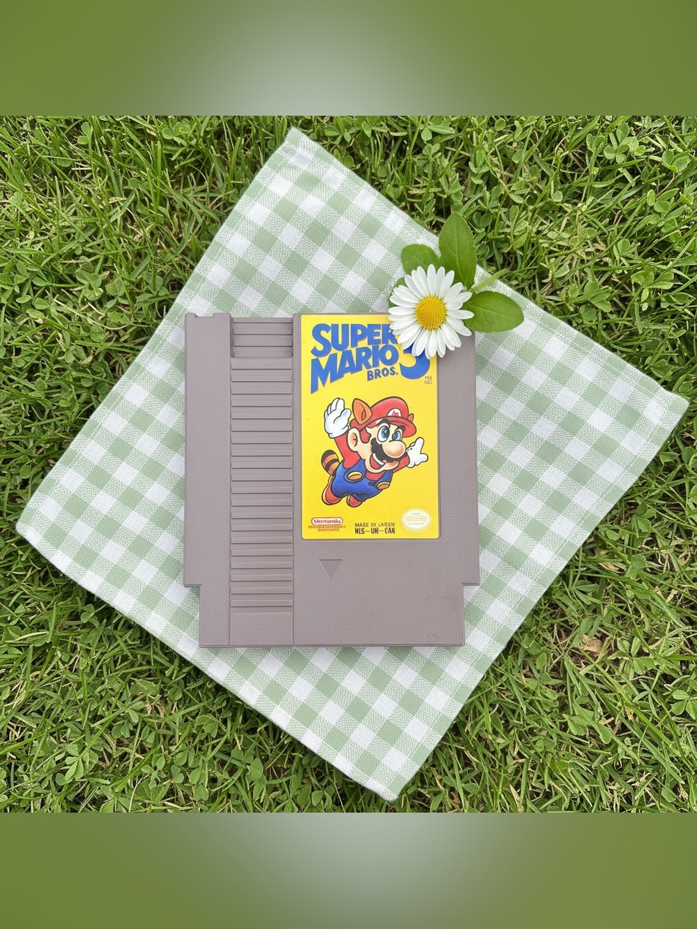 Original Nintendo Super Mario Bros. 3 NES Cartridge -1990’s Version